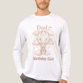 Cute Dad of the Bearly Birthday T-Shirt トライブレンドTシャツ (正面)