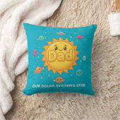Cute Dad Solar System Star Space Cartoon クッション (ブランケット)