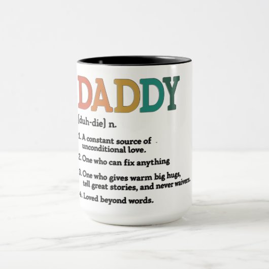 Cute Daddy Definition マグカップ (中央)