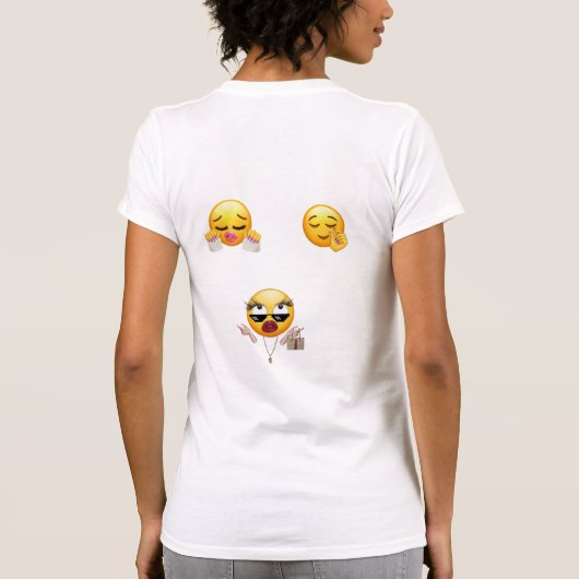 cute daddy's girl t-shirt tシャツ (裏面)