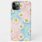 Cute Daisy Flower Phone Case iPhoneケース (裏面)