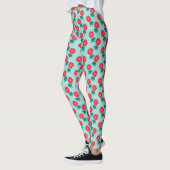 Cute Daisy Pattern Leggings レギンス (左)