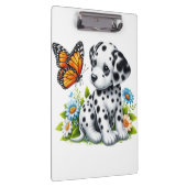 Cute Dalmatian/Butterfly friends クリップボード (右)