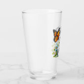 Cute Dalmatian/Butterfly friends タンブラーグラス (右)