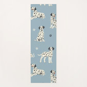 Cute Dalmatian Dogs Lover ヨガマット (正面)