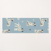 Cute Dalmatian Dogs Lover  ヨガマット (正面(横))