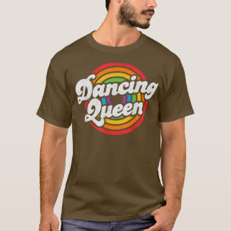 Cute Dancing Queen Roller Disco Outfit 70s Costume Tシャツ