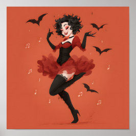 Cute Dancing Vampire ポスター