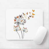 Cute Dandelion Chickens Lover Shirts For Women Gir マウスパッド (マウス)