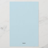 Cute Dark Blue and Green Frogs Personal 便箋 (裏面)