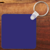 Cute Dark Blue and White Graduation Inspirational キーホルダー (裏面)