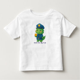 Cute Detective Dinosaur – Dino Jobs トドラーTシャツ