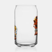 Cute Devil & Angel Valentine Day Love Design ガラス缶 (右)