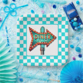 Cute Diner retro party  ペーパープレート (パーティー)