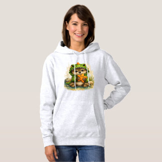 Cute Dino Otter Hoodie – Kawaii Animal Gift パーカ