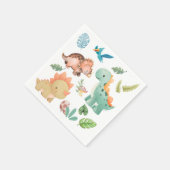 cute dinosaur  スタンダードカクテルナプキン (角)