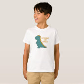 Cute Dinosaur Different and Unique Self-Acceptance Tシャツ (正面フル)