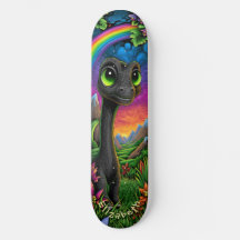 Cute Dinosaur Fantasy Mountains Cool Children Art