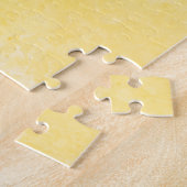 Cute Dinosaur Loves Soccer Watercolor ジグソーパズル (側面)