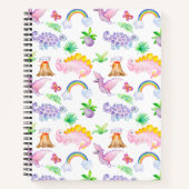 cute dinosaurs  ノートブック (正面)