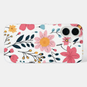 Cute Ditsy Spring Flower Case-Mate iPhoneケース (裏面 (横))