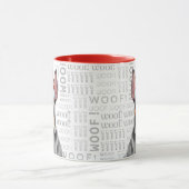 Cute Doberman Pinscher Lover Christmas Holiday マグカップ (中央)