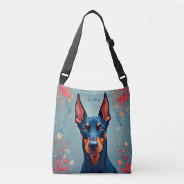 Cute Doberman Pinscher Tote Bag – Matching Pet Lov クロスボディバッグ