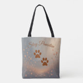 Cute Doberman Pinscher Tote Bag – Matching Pet Lov トートバッグ (裏面)