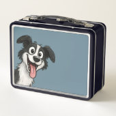 Cute Dog  メタルランチボックス (裏面)