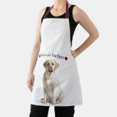 Cute Dog Apron | Custom Pet Apron for Dog Moms エプロン (インサイチュ)