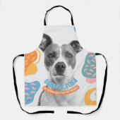 Cute Dog Apron Design エプロン (正面)