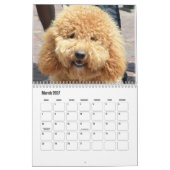 Cute Dog Calendar カレンダー (3月 2027)