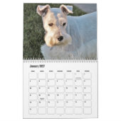 Cute Dog Calendar カレンダー (1月 2027)