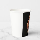 Cute Dog Frenchie Thanksgiving Kids Teen Girl Boy  紙コップ (右)