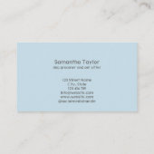 Cute Dog Groomer Salon Spa  名刺 (裏面)