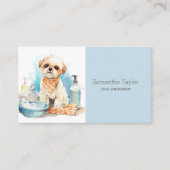 Cute Dog Groomer Salon Spa  名刺 (正面)