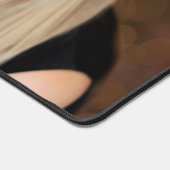 Cute Dog Mom Photo デスクマット (コーナー)