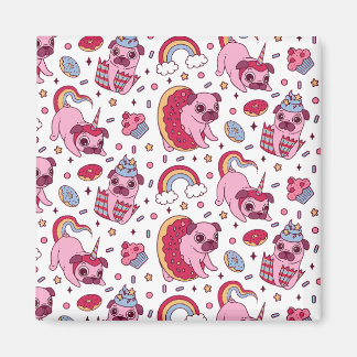 Cute dog pattern for dog lovers マグネット