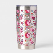 Cute dog pattern for dog lovers 保温保冷タンブラー (正面)