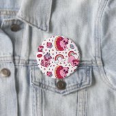 Cute dog pattern for dog lovers 缶バッジ (インサイチュ)