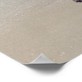 Cute Dog Print, Value Poster Paper (Semi-Gloss) ポスター (角)