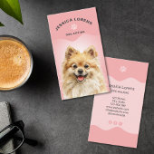 Cute Dog Sitter, Pet Groomer, Dog Walker 名刺