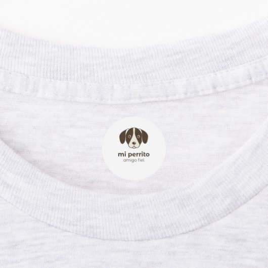 Cute Dog stickers ラベル (貼付)