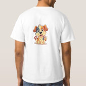 Cute Dog T-Shirt _ Funny Pet Gift For Dog Lovers Tシャツ (裏面)