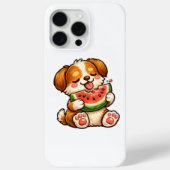 Cute Dog Watermelon Case-Mate iPhoneケース (裏面)