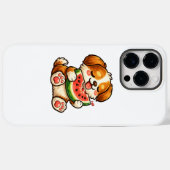 Cute Dog Watermelon Case-Mate iPhoneケース (裏面 (横))