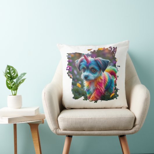 Cute Doge Throw Pillow クッション (椅子)