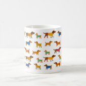 Cute Dogs in Sweaters Mug コーヒーマグカップ (中央)