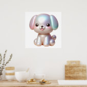 Cute Doll Aesthetic Wall Art Poster for Cozy Home  ポスター (キッチン)