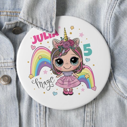 Cute Doll Birthday Pin 缶バッジ (インサイチュ)